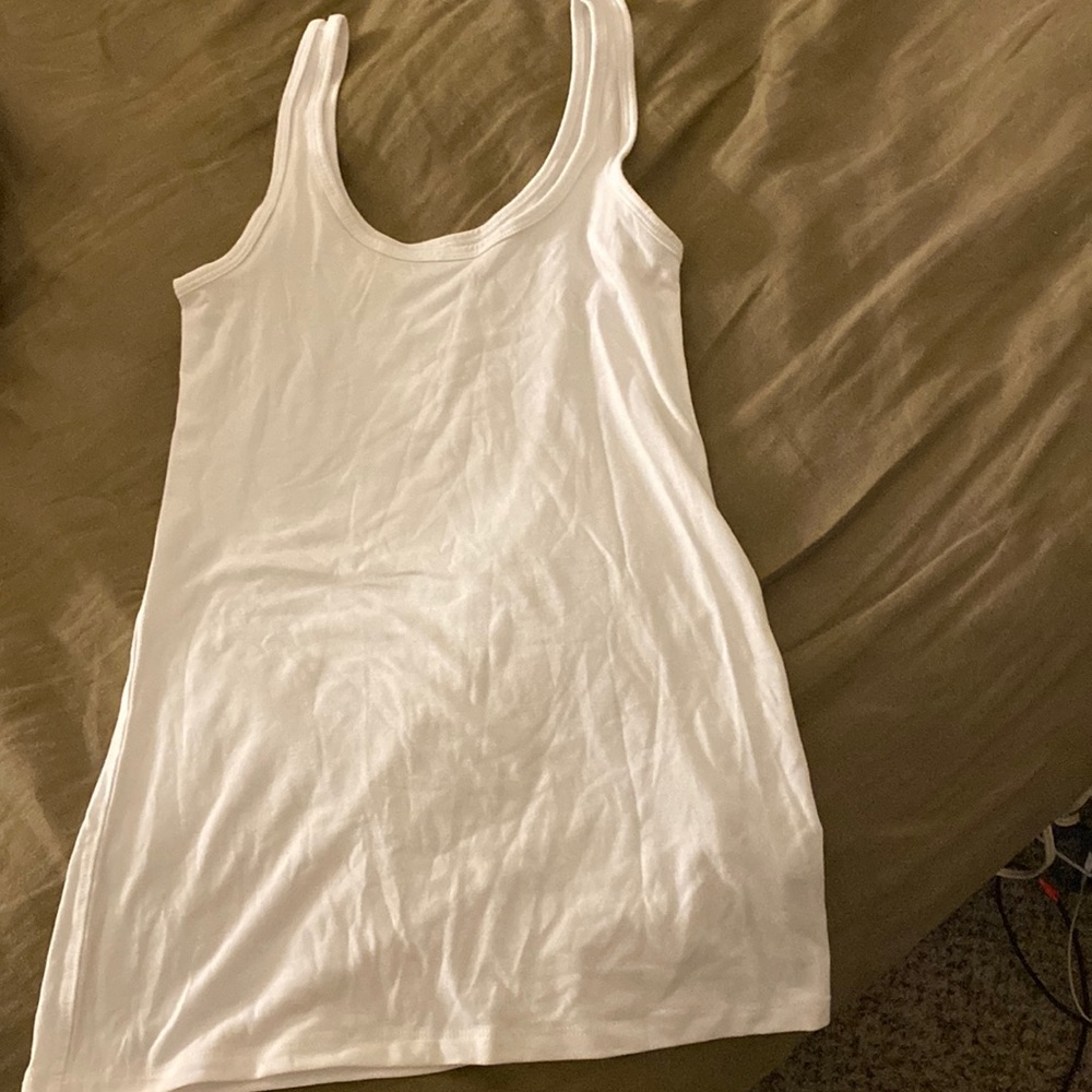 White tank top